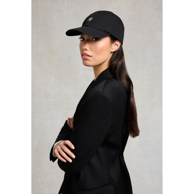 Holland Cooper Monogram Cap - Black Ecru-6