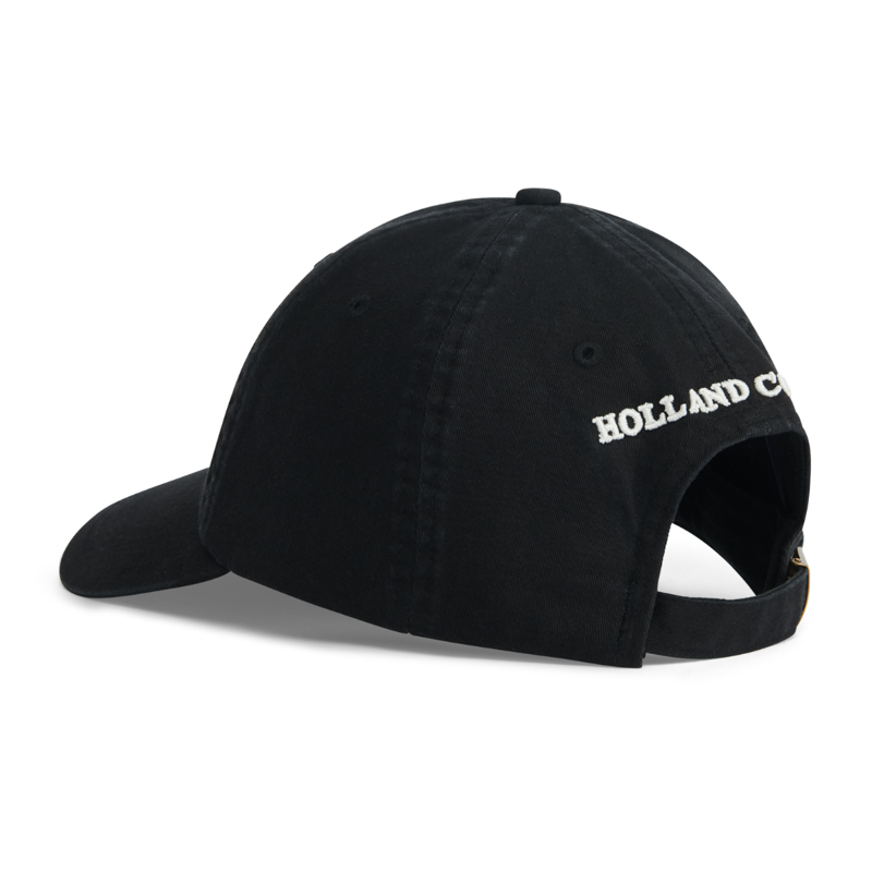 Holland Cooper Monogram Cap - Black Ecru-1