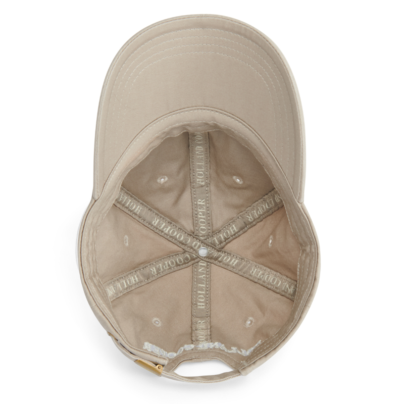 Holland Cooper Monogram Cap - Taupe Ecru-4