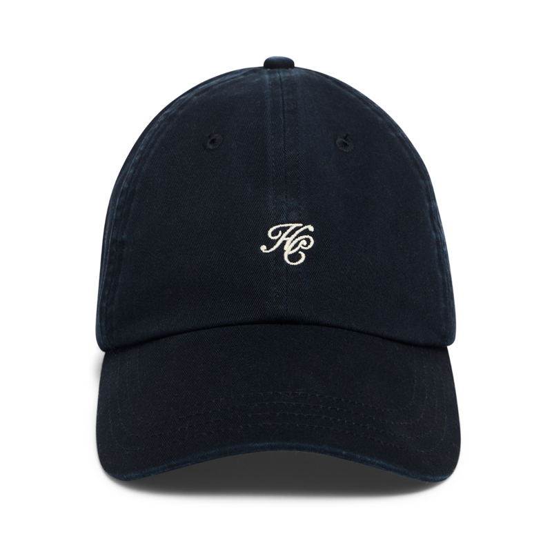 Holland Cooper Monogram Cap - Navy Ecru-1