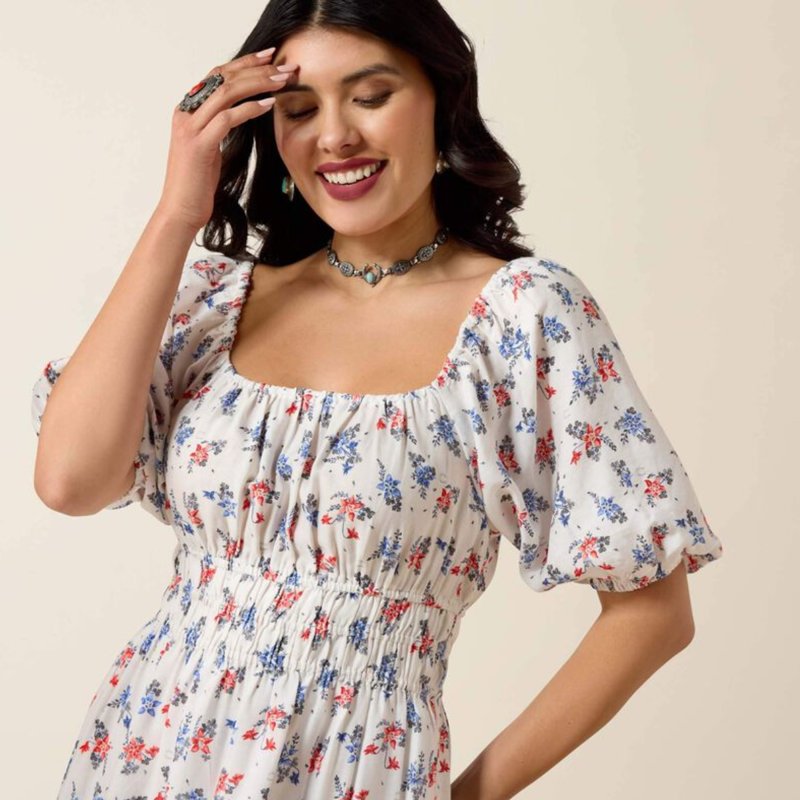 Ariat Women's Juliet Dress - Floral Print-3