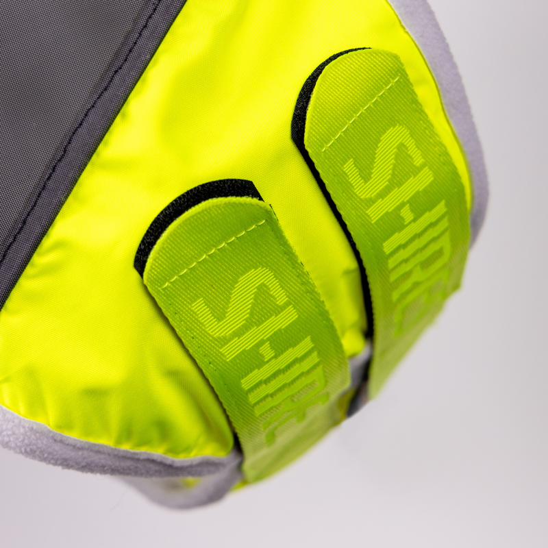 Shires FlyGuard Pro Hi-Viz Fine Mesh Fly Mask with Ears and Nose - Yellow-6