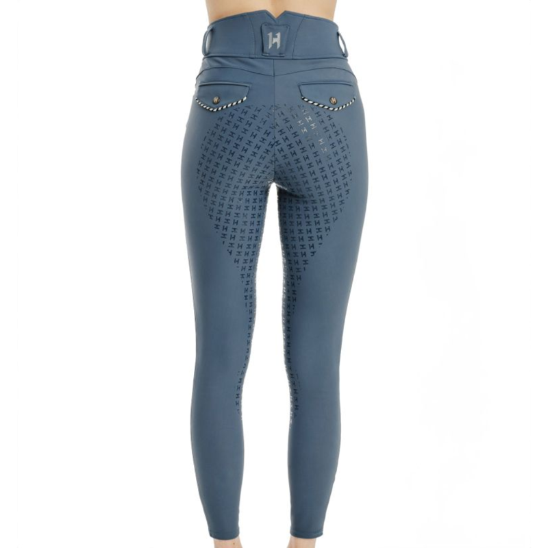 Horseware Newmarket High Rise Full Seat Breeches - NM Navy-2