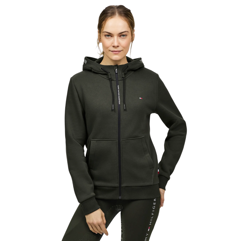 Tommy Hilfiger Union Zip-Up Hoodie - Pine