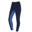 Saxon Children's Warm Up Cotton Euro Seat Jodhpurs II - Navy/Blue Horseshoe