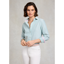 Holland Cooper Oxford Shirt - Light Teal Stripe