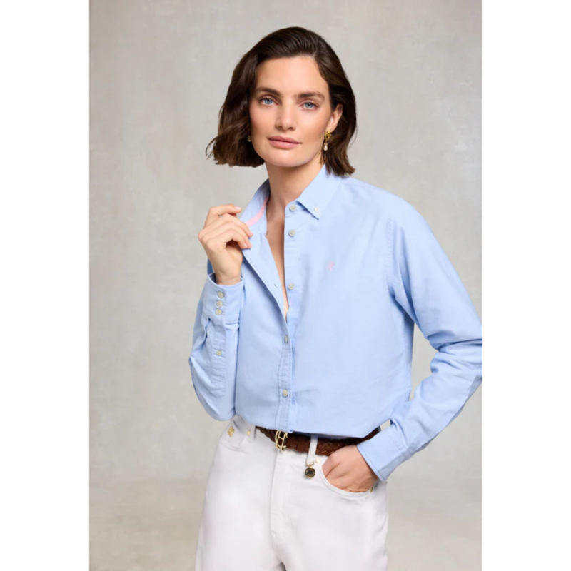 Holland Cooper Oxford Shirt - Sky Blue