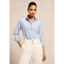 Holland Cooper Oxford Shirt - Sky Blue Stripe