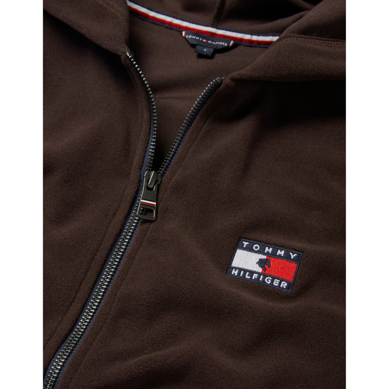 Tommy Hilfiger Women's Whitney Brushed Zip Up Hoodie - Brookwood-1