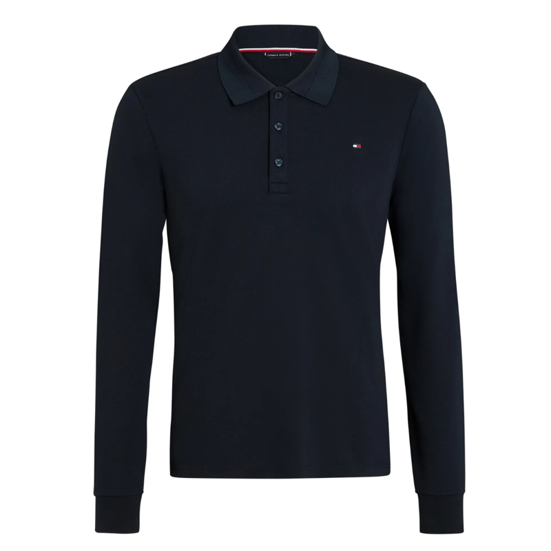 Tommy Hilfiger Men's Erwin Long Sleeve Polo - Desert Sky-1