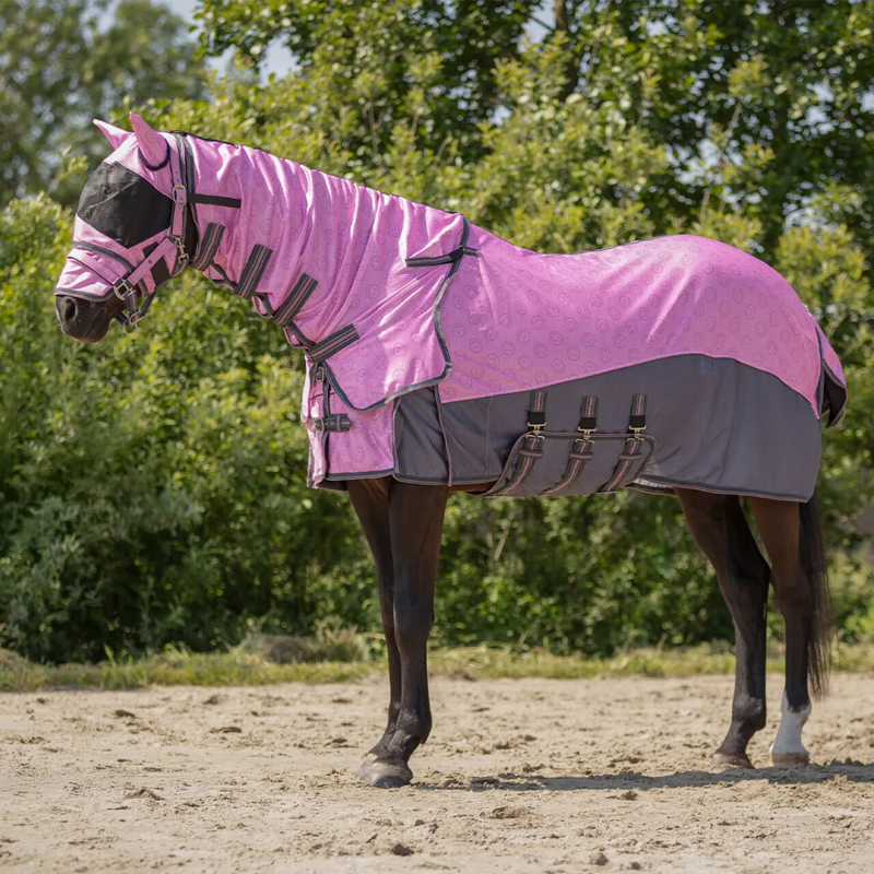 QHP Fly Sheet and Mask Collection - Cheery Pink