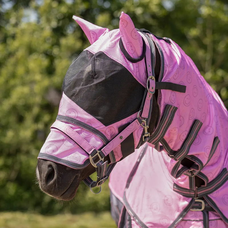 QHP Fly Sheet and Mask Collection - Cheery Pink-2
