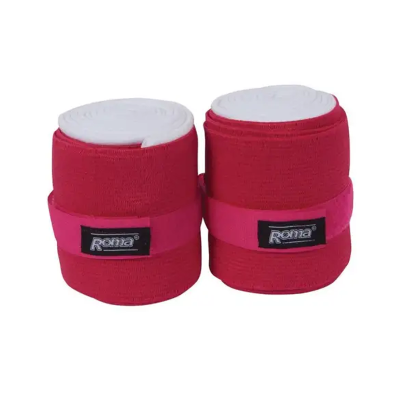 Roma Support Bandages 2 Pack - Fuchsia