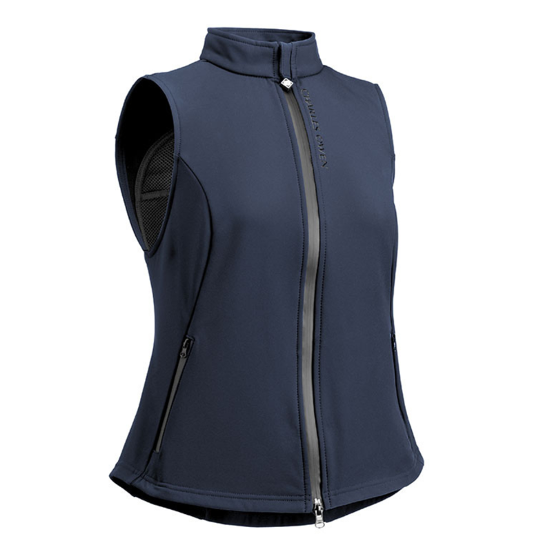 Charles Owen Eclipse Back Protector Gilet - Navy-1