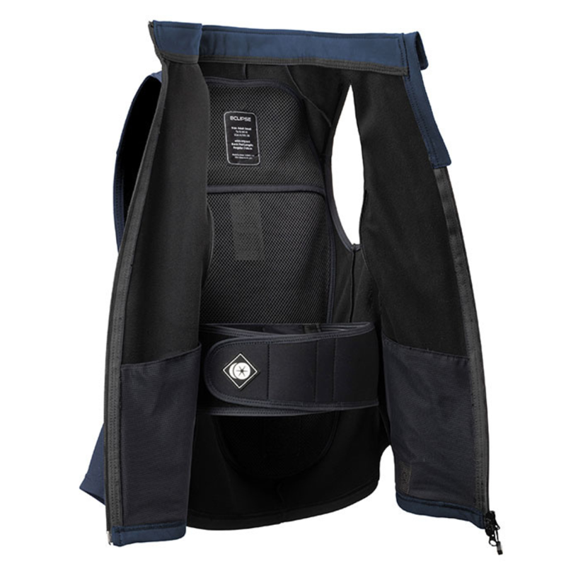 Charles Owen Eclipse Back Protector Gilet - Navy-3