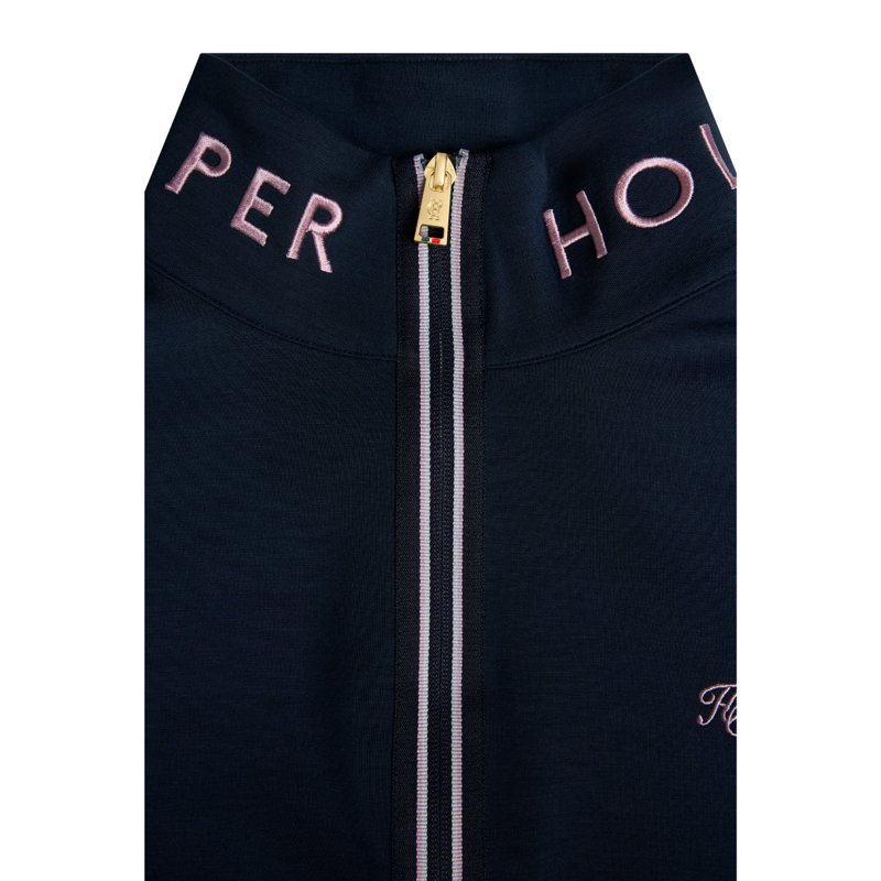 Holland Cooper Windsor Quarter Zip Sweat - Ink Navy-7
