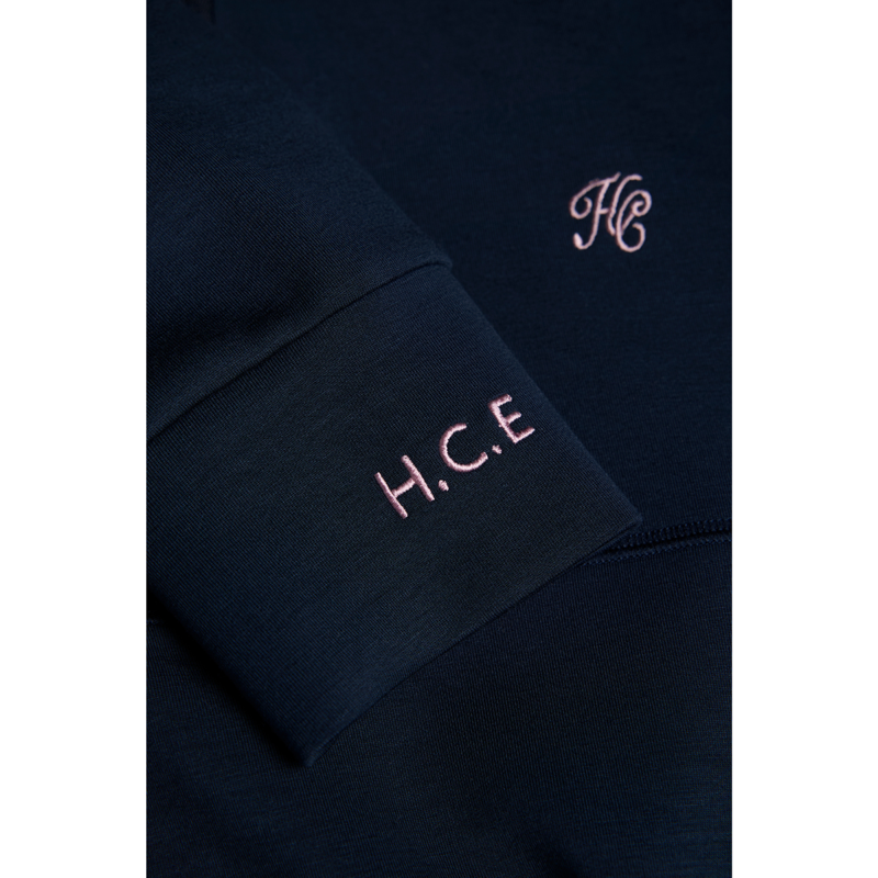 Holland Cooper Windsor Quarter Zip Sweat - Ink Navy-6
