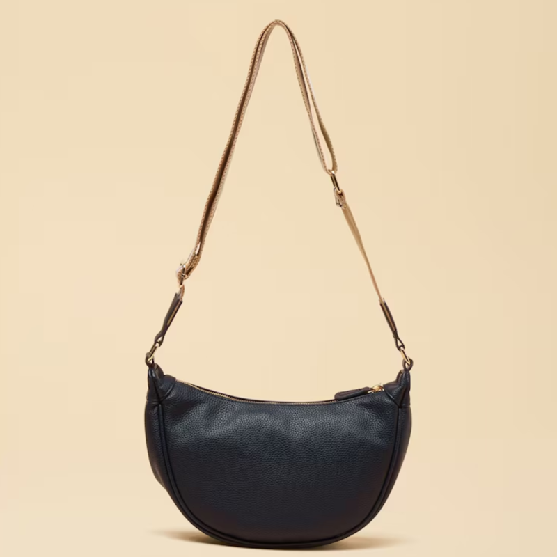 Joules Jade Half Moon Adjustable Cross-Body Bag - Navy-5