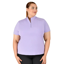 Dublin Ladies Curve Tabby Short Sleeve Riding Top - Mauve
