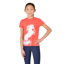 Dublin Kids Tilly Tee - Coral Rainbow Horse