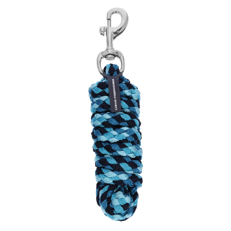 Schockemohle SP Catch Style Lead Rope - Colonial Blue/Mint/Navy