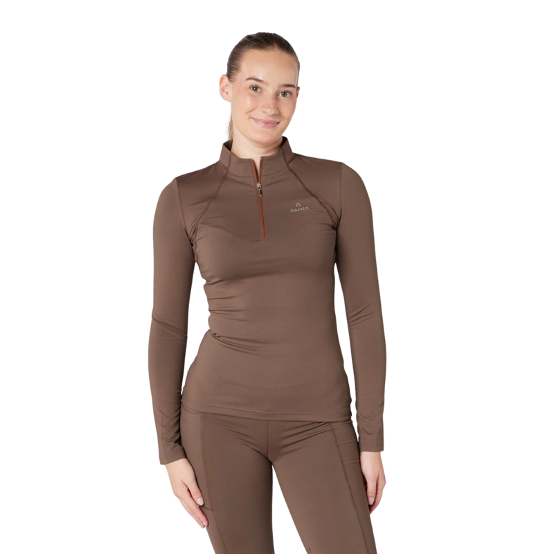 Cameo Ladies Core Base Layer - Mocha-1