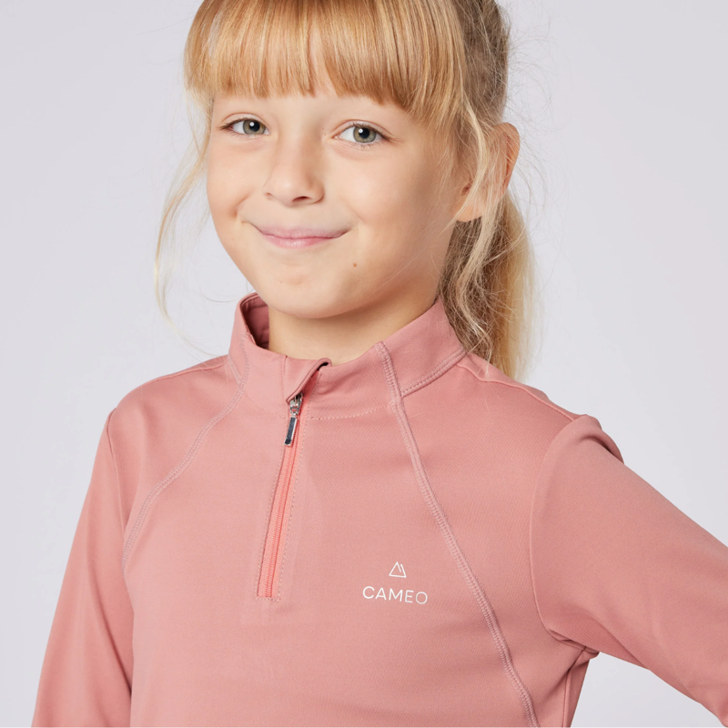 Cameo Junior Core Base Layer - Dusky Pink-2