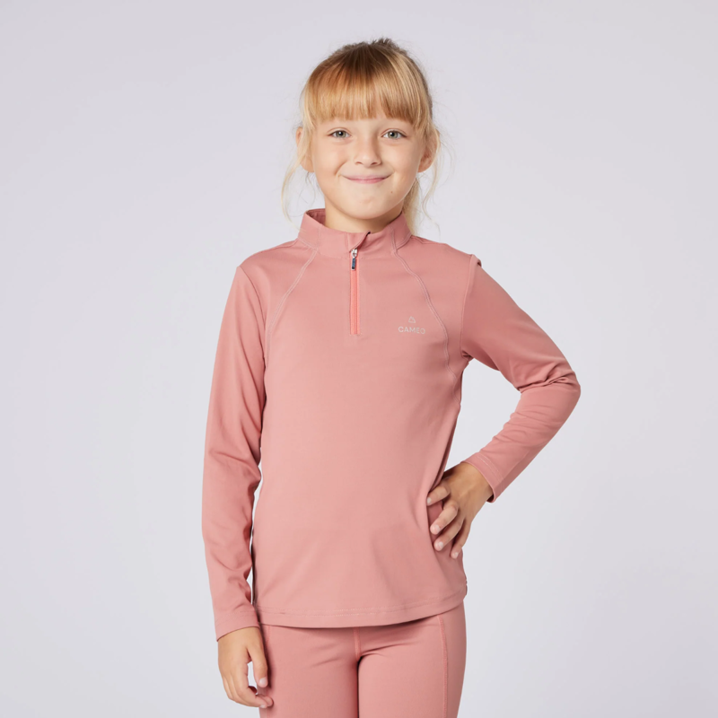 Cameo Junior Core Base Layer - Dusky Pink-1