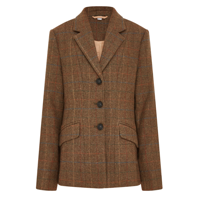 Cameo Junior Tweed Show Jacket - Moss