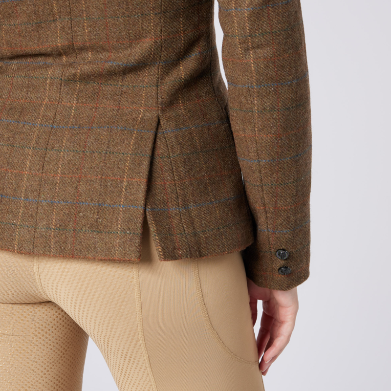 Cameo Ladies Tweed Show Jacket - Moss-3