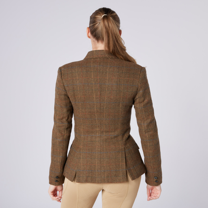 Cameo Ladies Tweed Show Jacket - Moss-2
