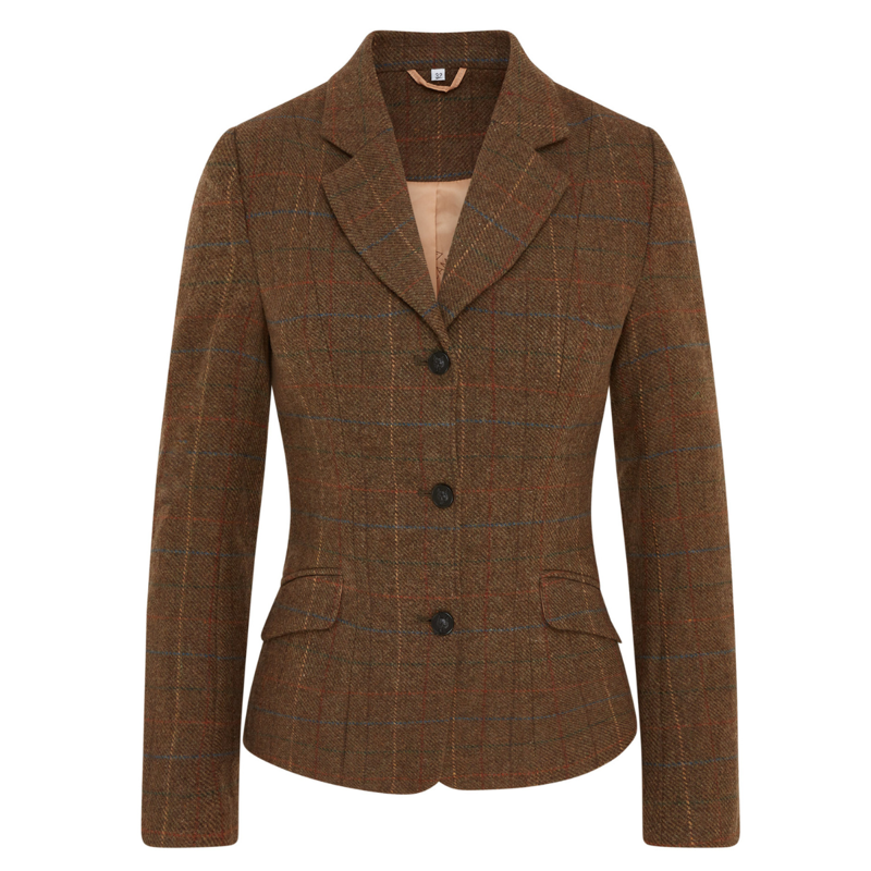 Cameo Ladies Tweed Show Jacket - Moss
