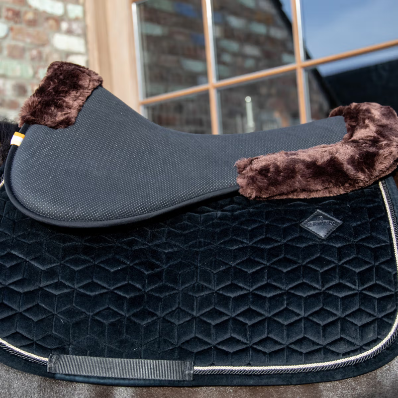 Kentucky Sheepskin Anatomic Absorb Half Pad - Brown