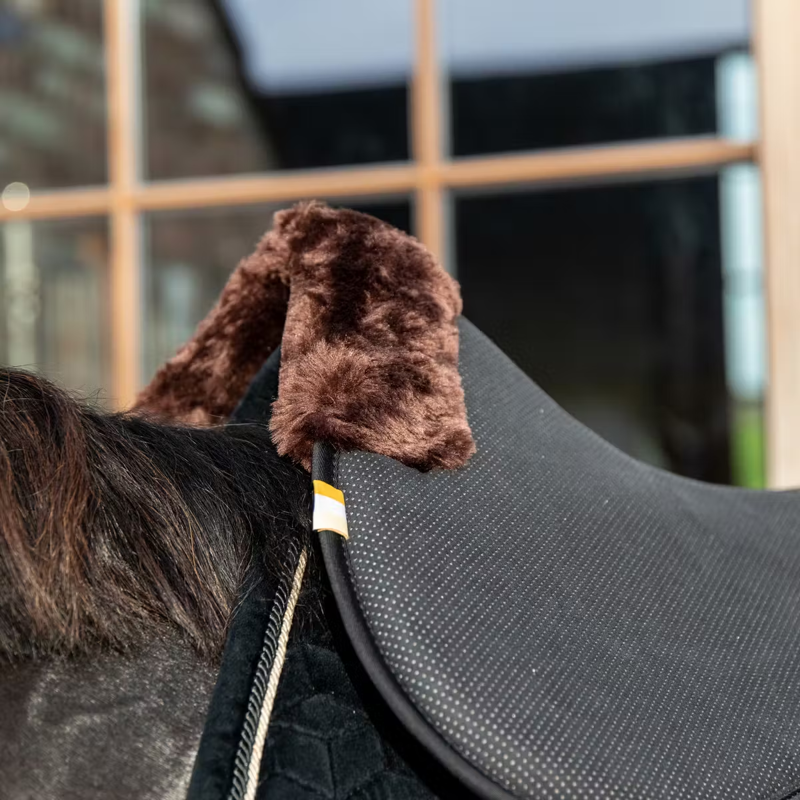 Kentucky Sheepskin Anatomic Absorb Half Pad - Brown-1
