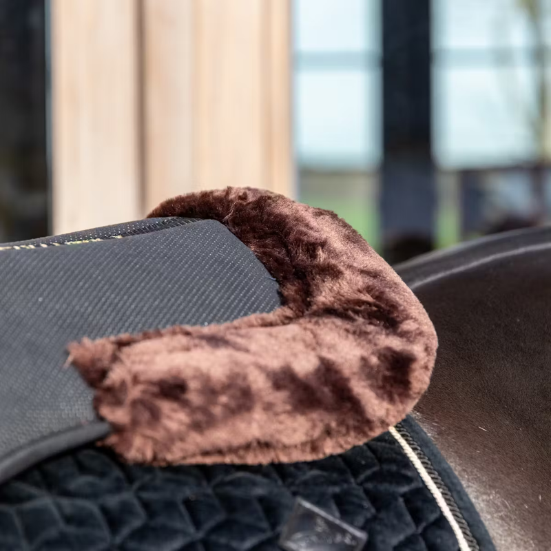 Kentucky Sheepskin Anatomic Absorb Half Pad - Brown-2