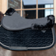Kentucky Sheepskin Anatomic Absorb Half Pad - Black
