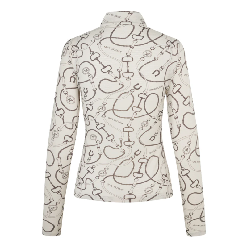 Kingsland KLLarissa Ladies Mesh Training Shirt - Rainy Day-1