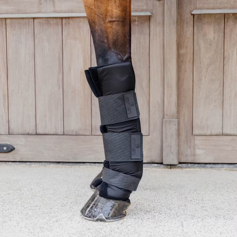 Kentucky Protect Long Front Stable Boots - Black