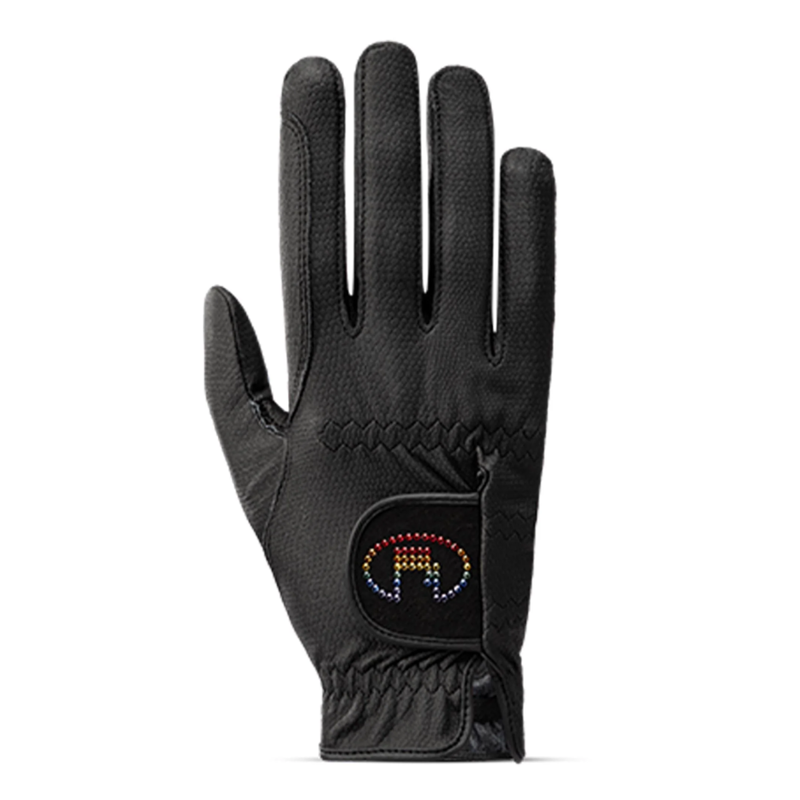 Roeckl Marne Gloves - Black/Rainbow