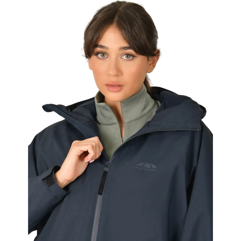WeatherBeeta Ladies All Weather Field Jacket - Navy-3