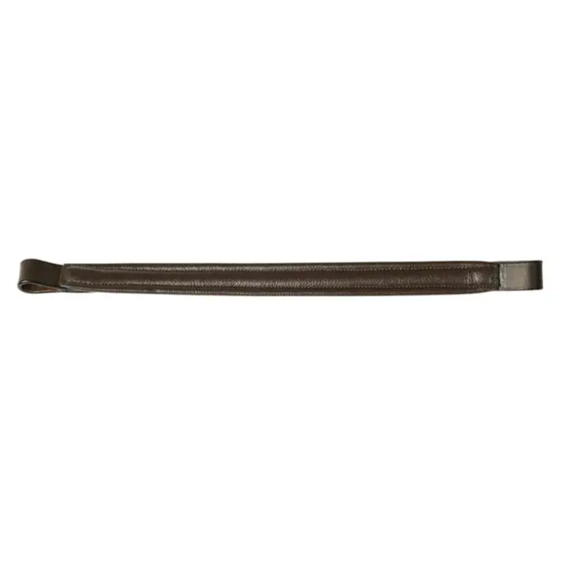 Kincade Classic Plain Raised Browband - Brown-1
