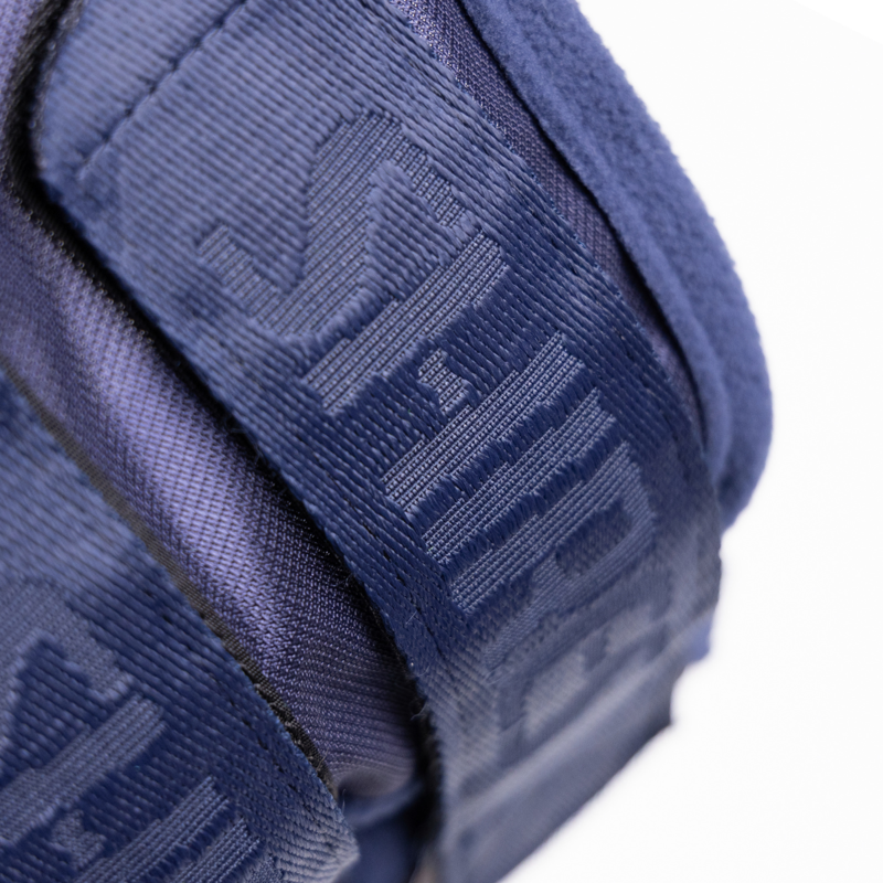 Shires FlyGuard Pro Fine Mesh Earless Fly Mask with Nose - Navy-4