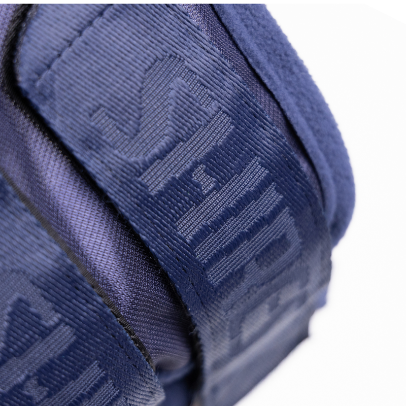 Shires FlyGuard Pro Fine Mesh Fly Mask with Ears and Square Nose - Navy-5