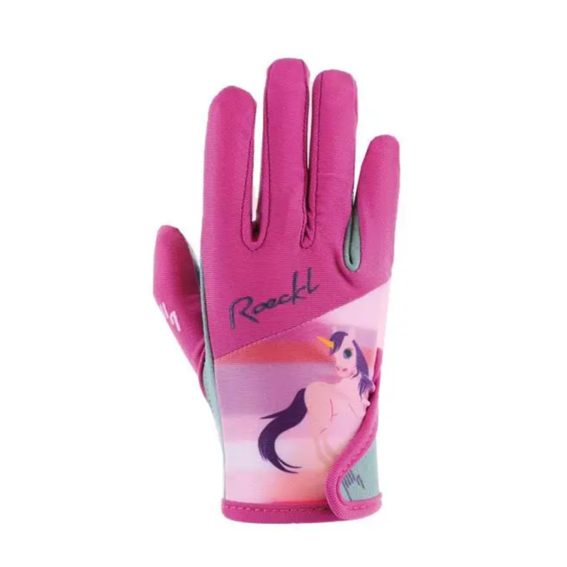 Roeckl Koppl Junior Gloves - Raspberry Rose