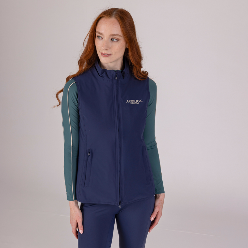 Aubrion Equestrian Gilet - Midnight-1