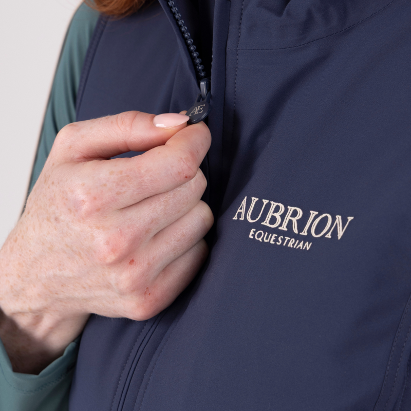 Aubrion Equestrian Gilet - Midnight-6