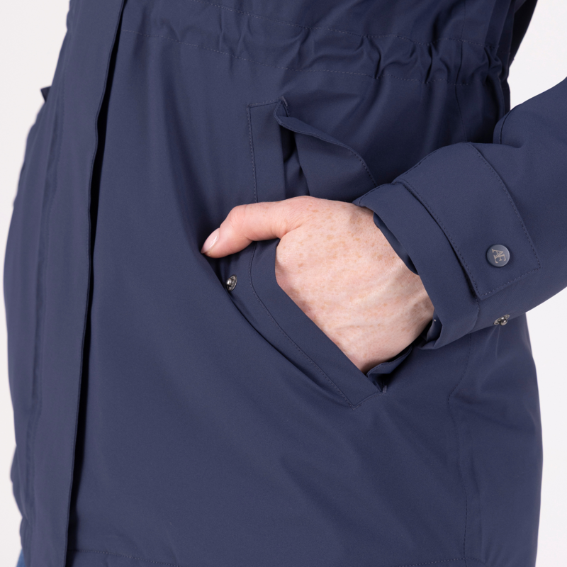 Aubrion Equestrian Lightweight Coat - Midnight-6