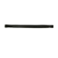 Kincade Classic Plain Raised Browband - Black