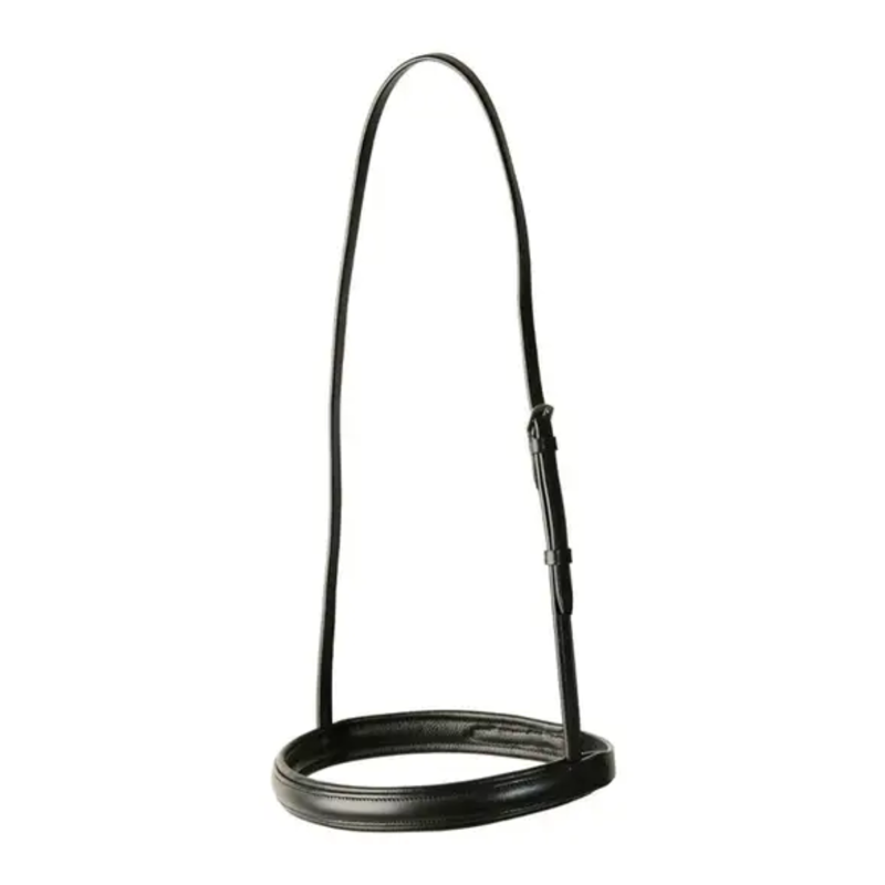 Kincade Classic Plain Raised Cavesson Noseband - Black