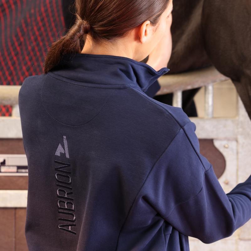 Aubrion React Quarter Zip Sweater - Midnight-7